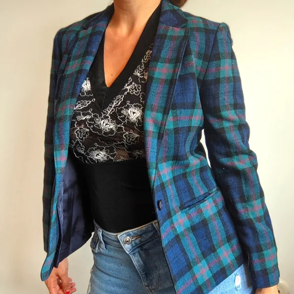Vintage Pendleton Wool Plaid Jacket - Picture 1 of 7